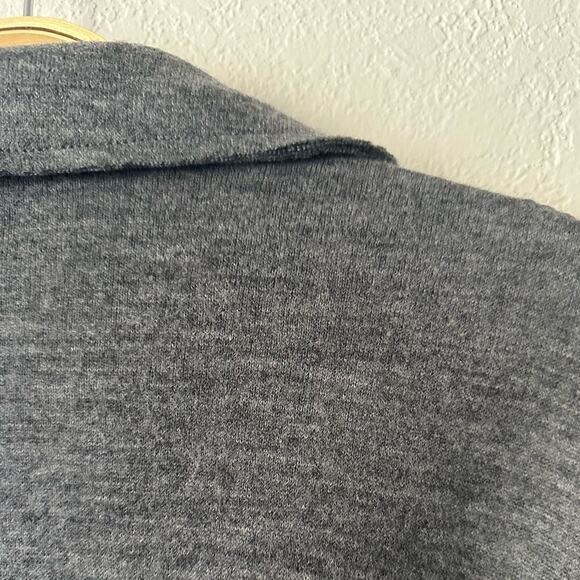 The Row Wool Trench Coat size S Gray Wrap Sash Tie - Picture 12 of 15